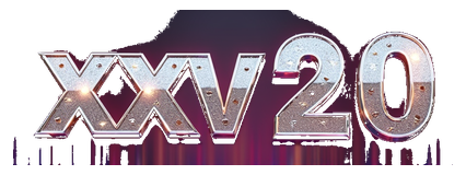 xxv 20 logo